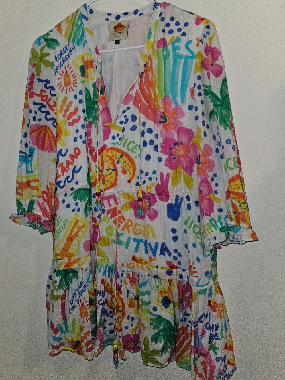 Farm Rio mini dress size Large